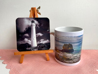 Split Point Lighthouse Mug & Coaster Set  (Sold OUT)