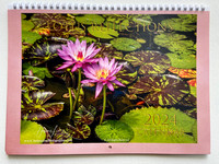 2024 Lotus Wall Calendar